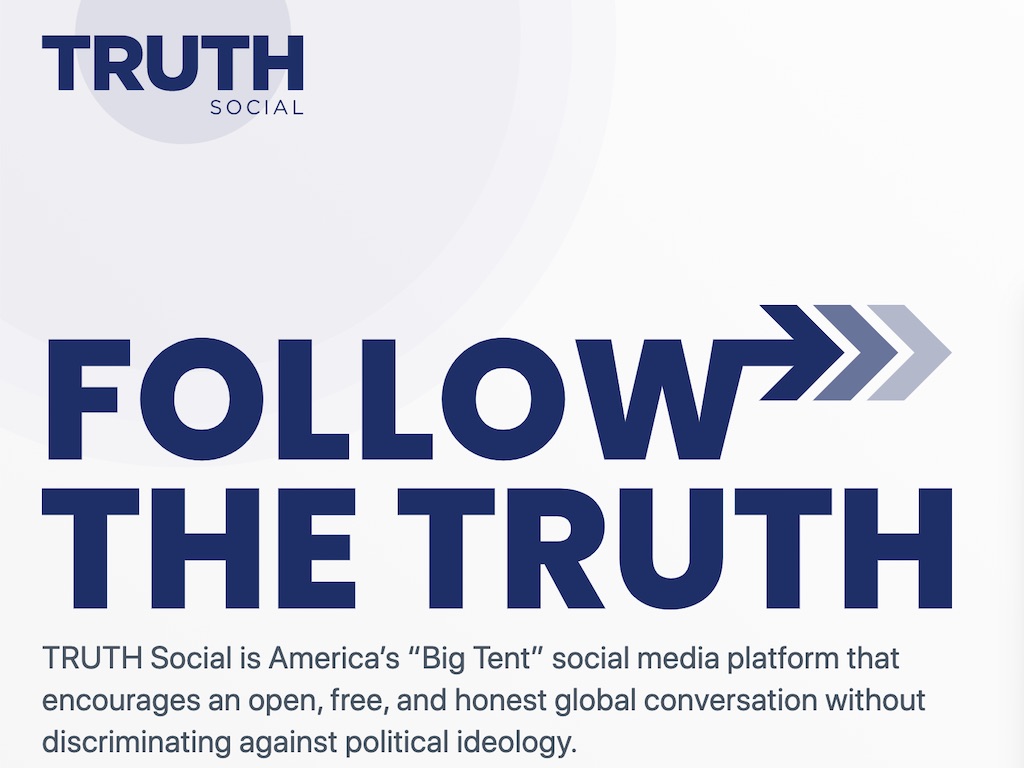 Donald Trump presenta su propia red social