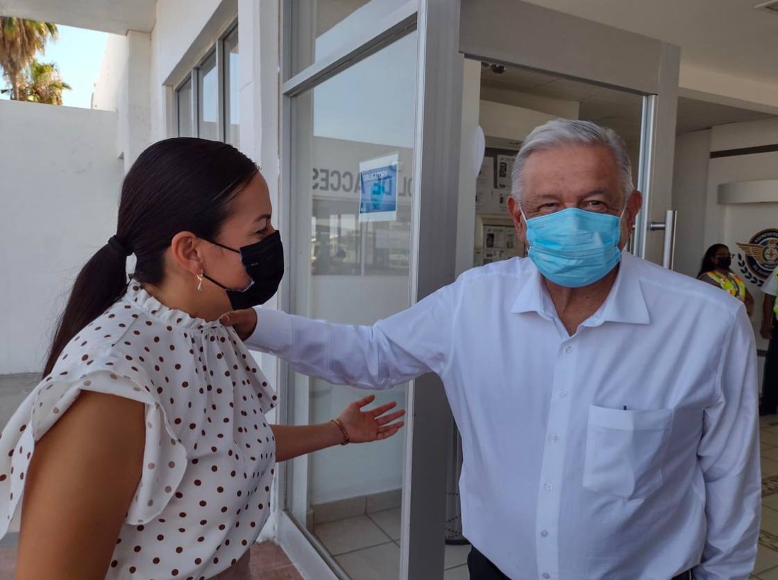 Promete AMLO recurso para infraestructura hidráulica durante visita a BCS