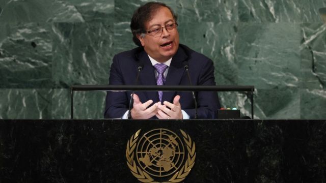 Hablando por primera vez como presidente de Colombia en la ONU, Petro pidió acabar con la guerra contra las drogas
