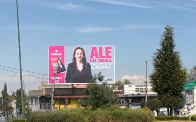 Acusan a Alejandra del Moral por actos anticipados de campaña