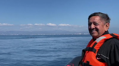 Alcalde Luis Michel invita a presenciar el espectáculo de las ballenas jorobadas en las cosas de Puerto Vallarta
