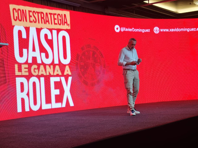 CumbreMedellín: El estratega español, Xavier Domínguez se presenta para hablar de estrategia “Casio le gana a Rolex”