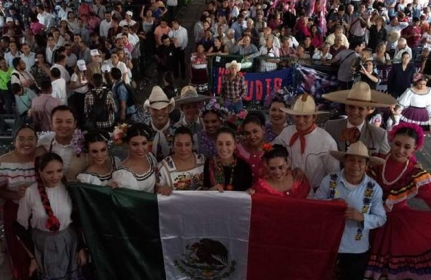 Sheinbaum termina en Jalisco recorridos en zona occidente Claudia Sheinbaum en un evento público.