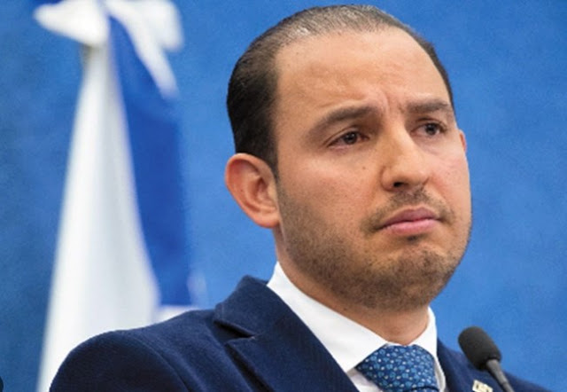 Acción Nacional acusa al INE de amenazar la libertad de expresión en proceso electoral Retrato de Marko Cortés.