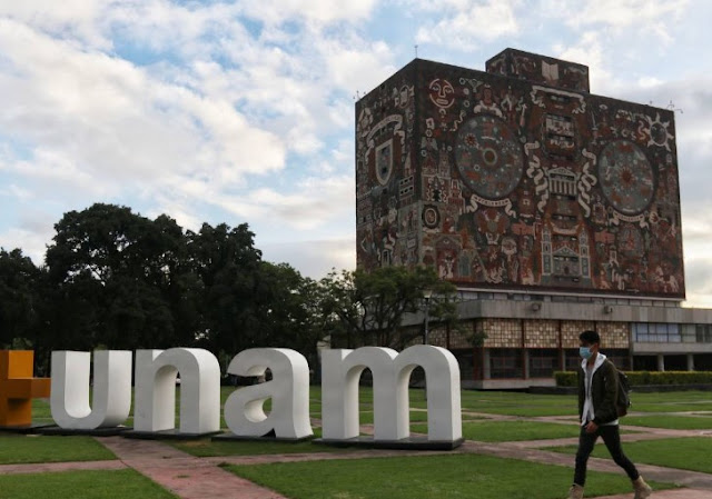 La UNAM abre convocatoria para designar al nuevo rector Edificio emblemático de la UNAM en México.