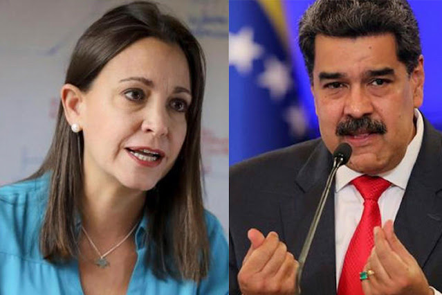 Encuesta pone a oposición como favorita ante Nicolás Maduro en Venezuela Marina Maduro en un evento público.