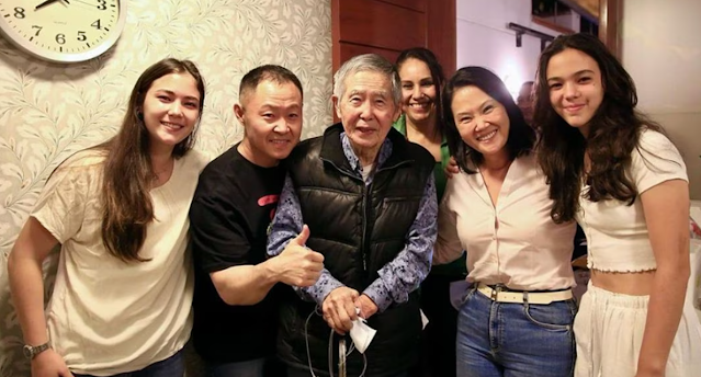 Retrato de Alberto Fujimori.