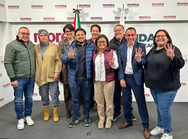 Aleida Alavez Ruiz será la candidata de Morena a la alcaldía Iztapalapa Retrato de Aleida en fondo neutro.