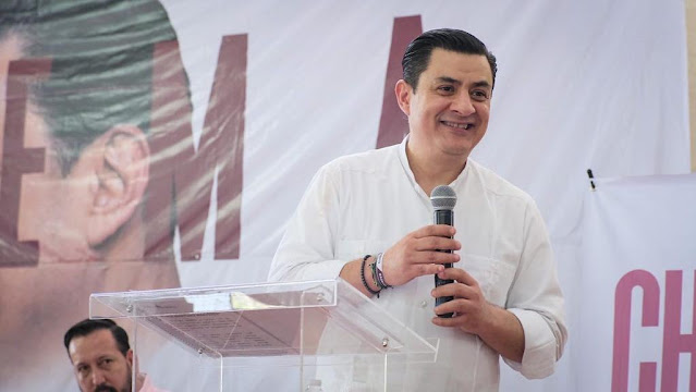 José María “Chema” Martínez se posiciona para ser el candidato de Morena en Guadalajara Retrato de Chema Martínez.
