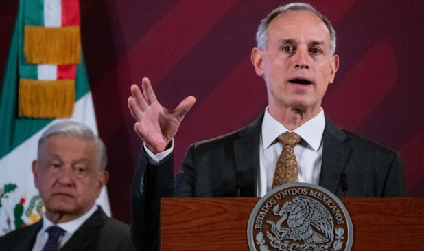 López-Gatell vuelve a la escena política como asesor de salud de López Obrador Captura de pantalla de un sitio web.