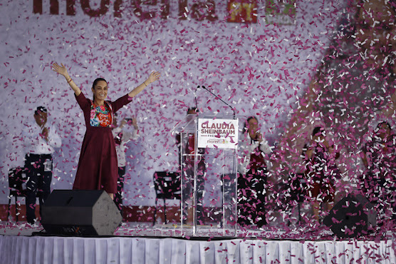 Claudia Sheinbaum enfoca su campaña en la continuidad del legado de López Obrador Sheinbaum en el inicio de campaña de Almazán.