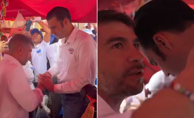 Encuentro político en las calles: Torruco y Tabe se cruzan en campaña por Miguel Hidalgo Captura de pantalla del sitio web sufragio.org