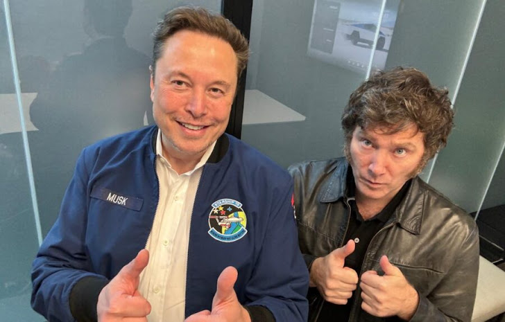 Milei y Elon Musk abogan por la libertad económica en reunión en Texas Elon Musk y Javier Milei en reunión en Texas.