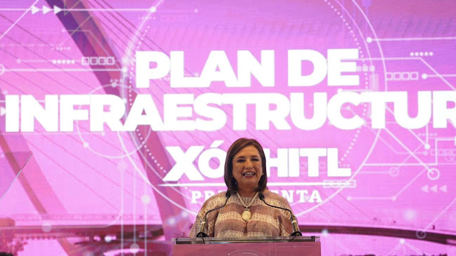 Xóchitl Gálvez promete concluir obras clave de AMLO en su plan de infraestructura Xochitl Galvez promete continuar obras de AMLO.
