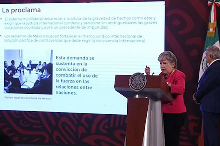 México solicita suspensión de Ecuador en la ONU por agresión a embajada México solicita expulsar a Ecuador de la ONU.