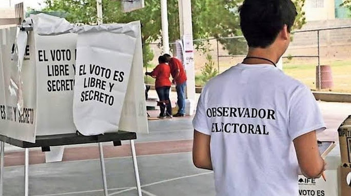 México vigila: 400 observadores velarán por la transparencia electoral en la Ciudad de México Captura de pantalla del sitio web sufragio.org