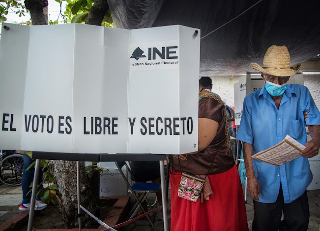 INE logra instalar casi el 100% de las casillas electorales en México Protesta del movimiento sufragista en acción.