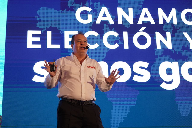 Ricardo Chong expone el ”Blindaje digital para Gobiernos” en la XX Cumbre Mundial de Comunicación Política Captura de pantalla del sitio web Sufragio.