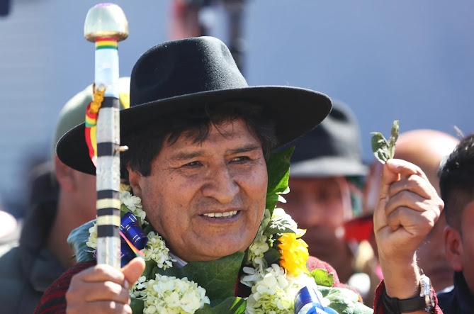 Evo Morales proclamado candidato para las elecciones de 2025 en medio de críticas a Arce Captura de pantalla del sitio web Sufragio.