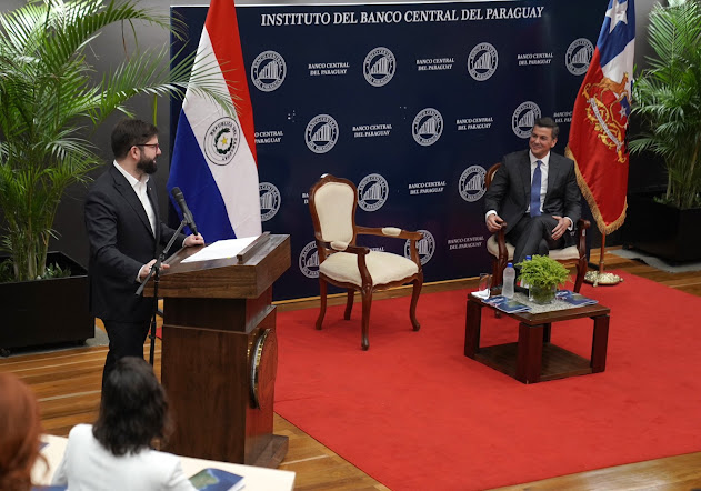Presidente Gabriel Boric pone en marcha el proyecto prioritario del Corredor Vial Bioceánico con Paraguay Imagen de WhatsApp del 17 de julio de 2024.