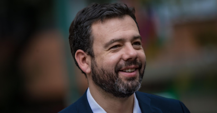 Carlos Fernando Galán, alcalde de la ciudad.