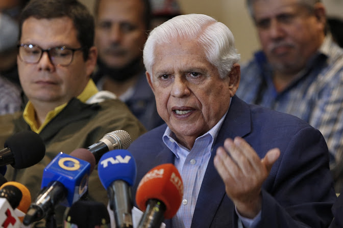 Oposición venezolana celebra reinicio del diálogo entre Maduro y EE.UU.: Omar Barboza, secretario ejecutivo de la PUD Omar Barboza en la Plataforma Unitaria.