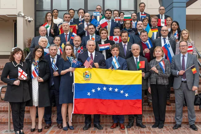 39 países unen fuerzas en la Embajada de EE.UU. para exigir transparencia en Venezuela Captura de pantalla del sitio web sufragio.org