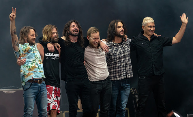 Foo Fighters denuncia el uso no autorizado de su canción en acto de Trump y destinará regalías a la campaña de Kamala Harris Captura de pantalla del 24 de agosto de 2024.