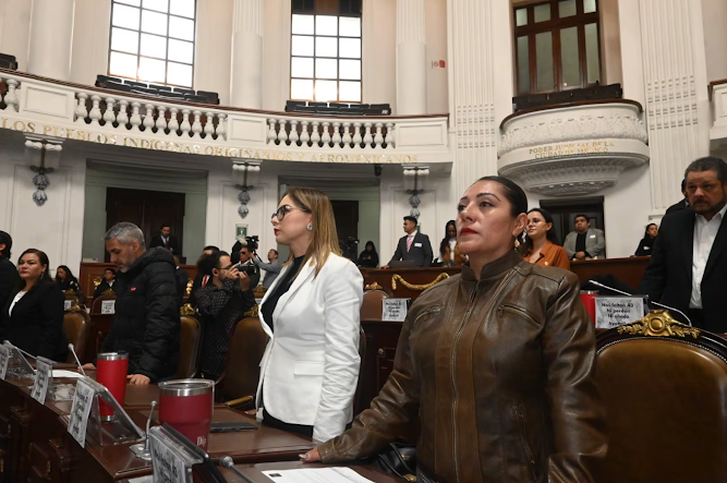 Congreso CDMX aprueba creación de cuatro secretarías para el gobierno de Clara Brugada Captura de pantalla del sitio web Sufragio.