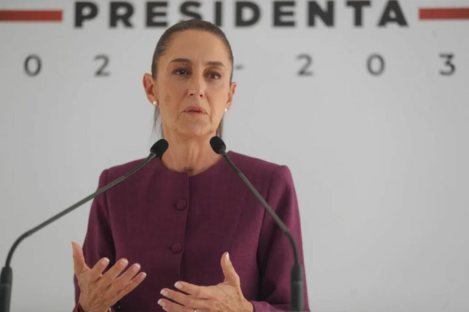 Claudia Sheinbaum defiende reforma judicial: ‘Buscamos más democracia y justicia en México’ Claudia Sheinbaum en evento en México.