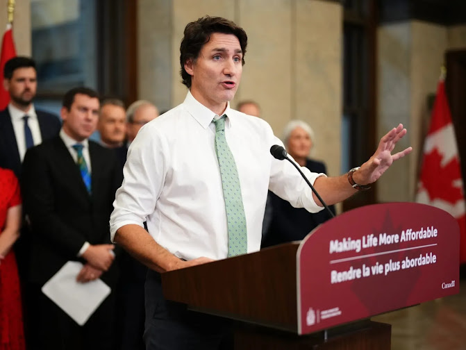Justin Trudeau en un evento público.