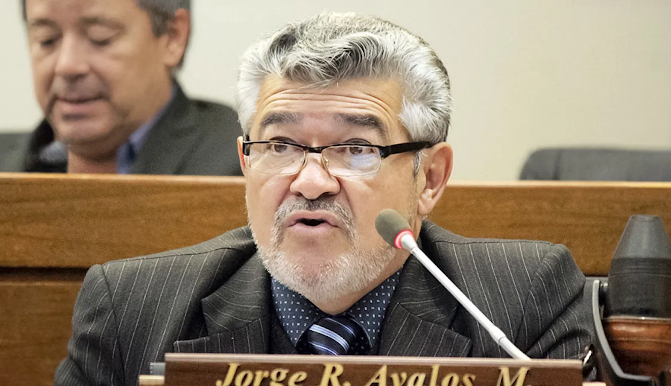 Media sanción a ley que obliga a preservar datos para investigar delitos de pornografía infantil en Paraguay, Jorge Ávalos Mariño Captura de pantalla del sitio web sufragio.org
