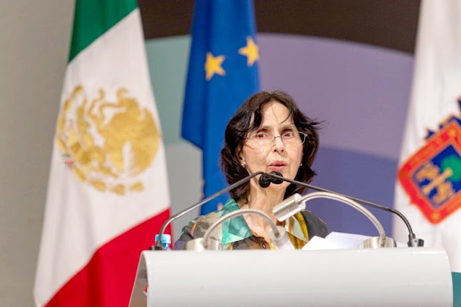 Coral Bracho recibe el prestigioso Premio García Lorca por su poesía que celebra la naturaleza y la vida Imagen de WhatsApp del 10 de octubre de 2024.