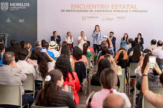 Gobernadora de Morelos encabeza encuentro para fortalecer atención a la infancia y adolescencia en riesgo Imagen de WhatsApp del 29 de octubre de 2024.