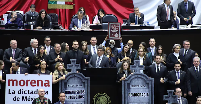 Captura de pantalla del sitio web Sufragio.