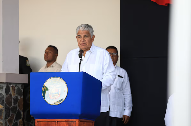 Presidente Raul Mulino reafirma su apoyo al proyecto de ley No. 163 de la CSS en Panamá Captura de pantalla del sitio web Sufragio.