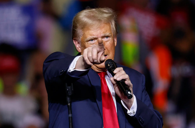 Donald Trump amenaza a los países BRICS con aranceles del 100% Captura de pantalla del sitio web sufragio.org