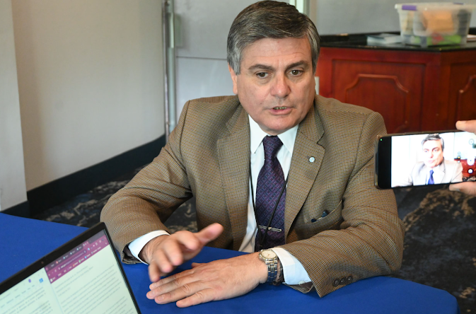 Captura de pantalla del sitio web Sufragio.