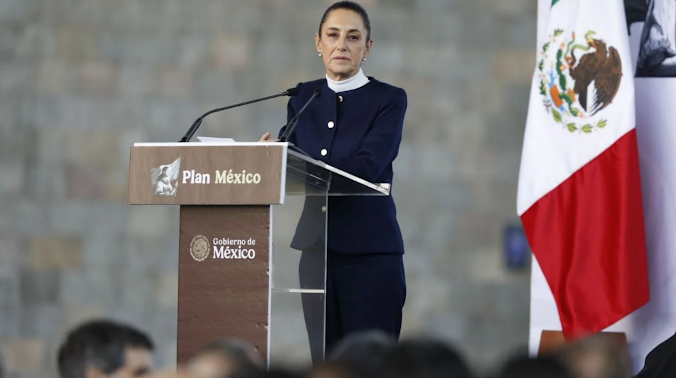 Claudia Sheinbaum lanza el ambicioso ‘Plan México’ para atraer 277.000 millones de dólares en inversiones Captura de pantalla del sitio web sufragio.org
