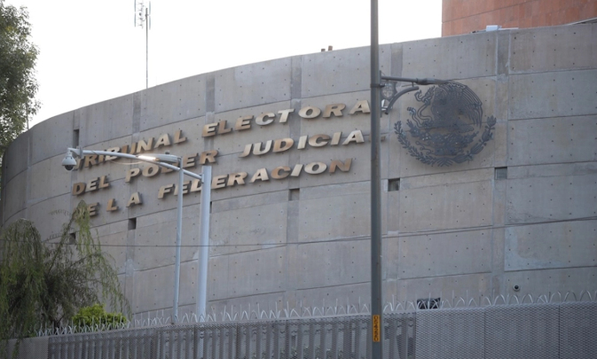 TEPJF autoriza al Senado gestionar la insaculación del Comité del Poder Judicial Captura de pantalla del sitio web sufragio.org