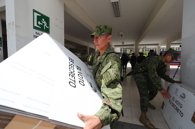 9 de febrero, día clave para Ecuador: las elecciones presidenciales y los requisitos para votar Captura de pantalla del sitio web sufragio.org