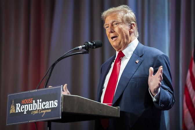 Donald Trump en evento en Washington, noviembre 2024.