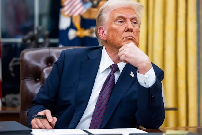 Trump discute aranceles entre México y Canadá.