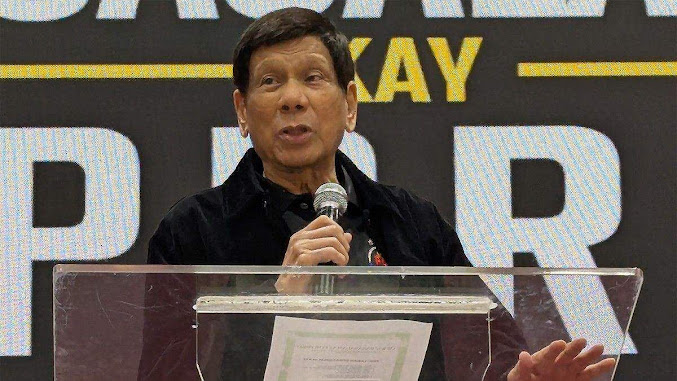 Detención de Rodrigo Duterte en una imagen.