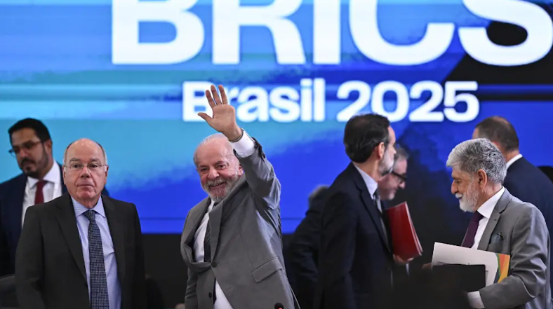 Los BRICS se reúnen en Brasil para discutir la respuesta a la guerra arancelaria de Trump Captura de pantalla del sitio web Sufragio.
