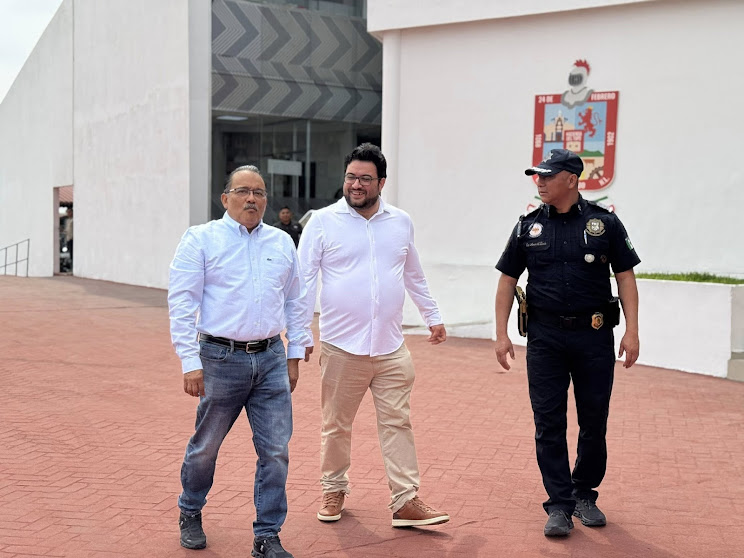 Escobedo se conecta con Naucalpan: Seguridad, justicia y tecnología en la agenda Retrato de Andrés Mijes.
