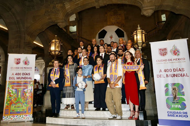 Remozamiento CDMX para Mundial 2026 con Clara Brugada.