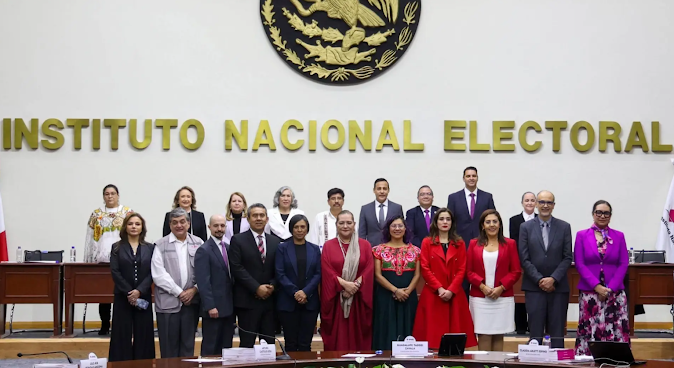 Captura de pantalla del sitio web Sufragio.