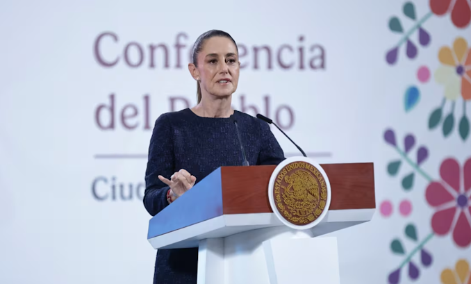 Sheinbaum reconoce avances en Morena tras creación de comisión de admisiones Captura de pantalla del 21 de julio de 2025.