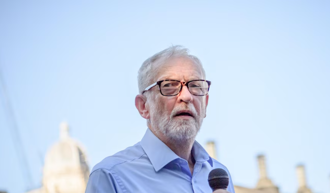 Jeremy Corbyn lanza ‘Tu Partido’, una nueva formación política en Reino Unido Captura de pantalla del 24 de julio de 2025.